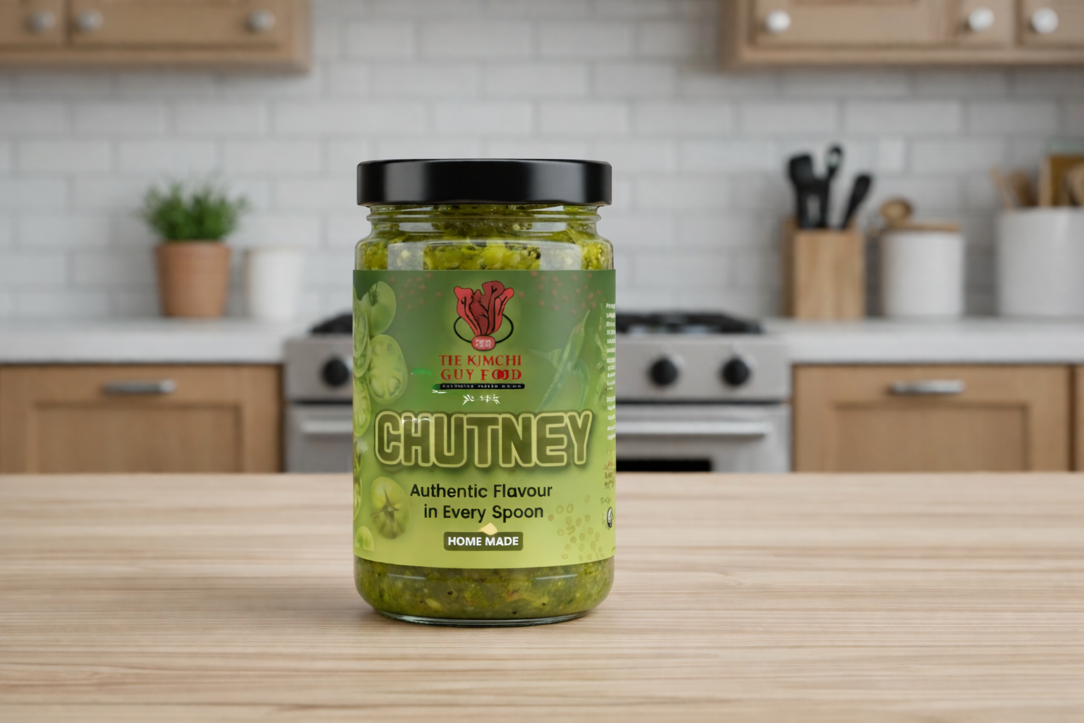 Home Made Green Chutney