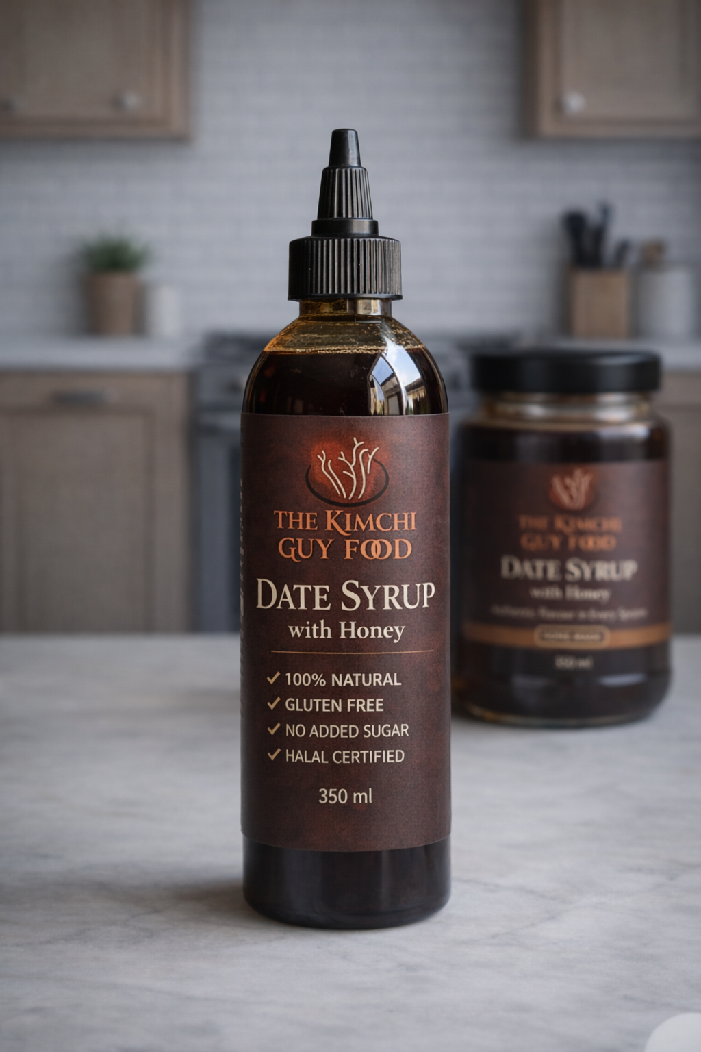 THE KIMCHI GUY FOOD – Date Syrup with Honey (350ml)(Coming Soon!)